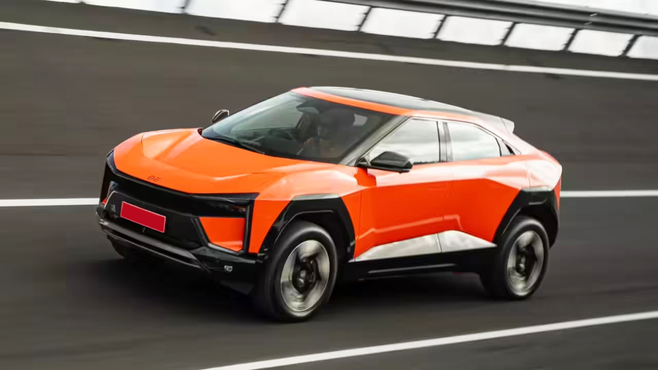 Mahindra BE 6 Front View – Born Electric SUV 2025