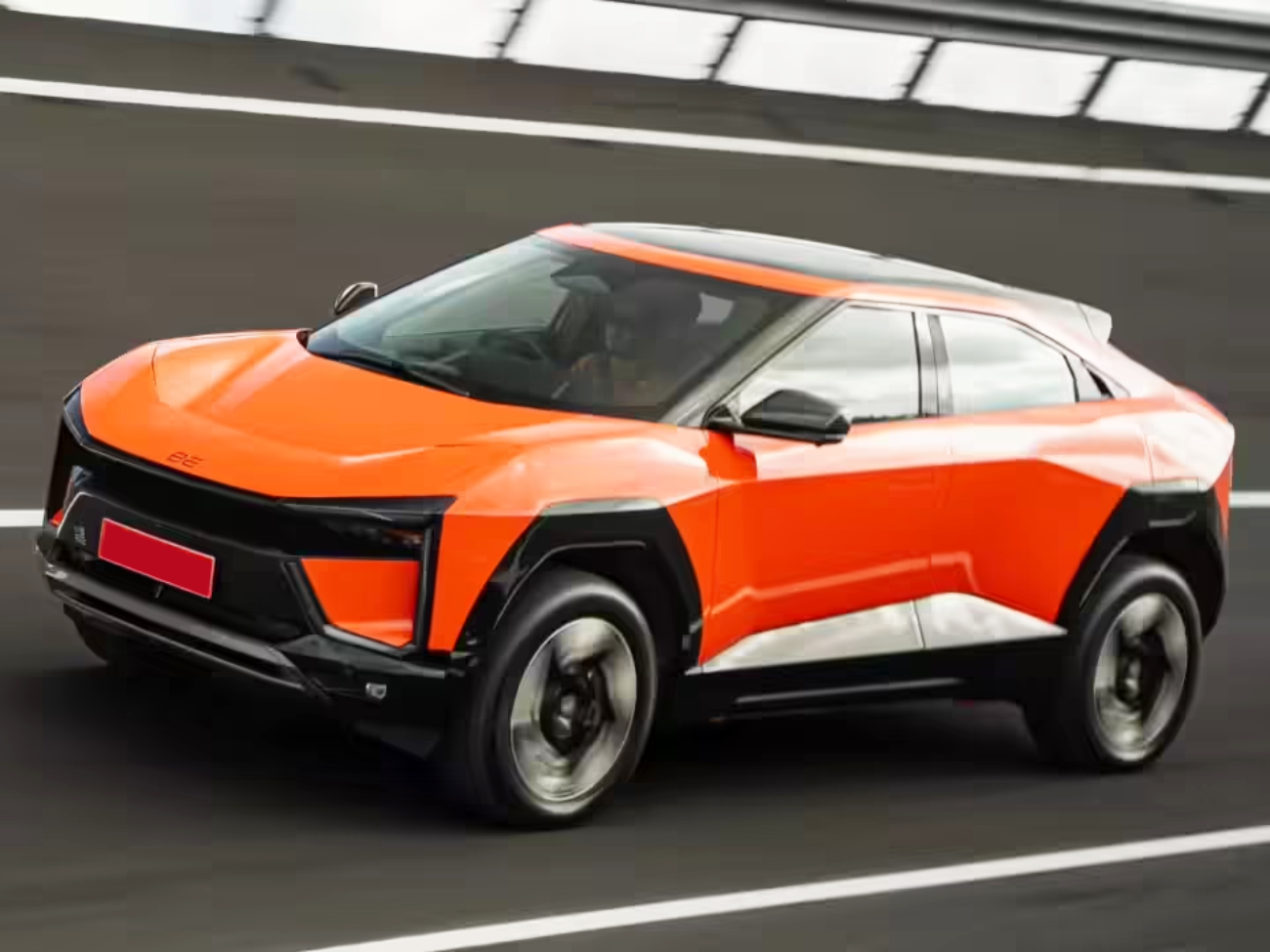 Mahindra BE 6 Front View – Born Electric SUV 2025